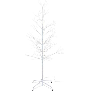 Gärtner Pötschke Micro-LED-Baum Snow Light, klein, 150 cm, Metall, weiß im Sale